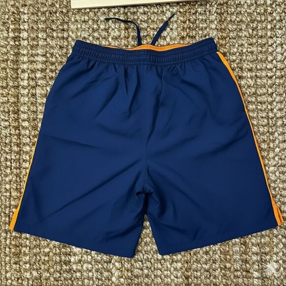 Nike Dri-Fit Men’s Shorts Blue Orange Gym Athletic Workout (Small) Runni… - Picture 3 of 11
